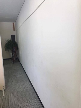 壁面ホワイトボード貼工事イメージ01